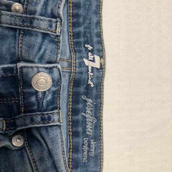 Little girls 7 For All Mankind custom jeans ! - Picture 3 of 4